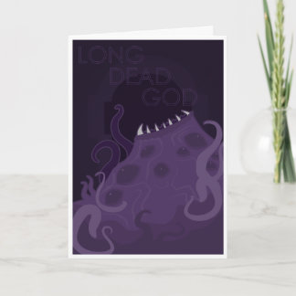 Lange Dode God - de Oude Goden van de Verering Feestdagen Kaart