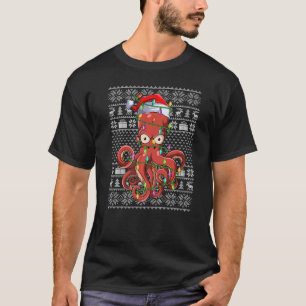 Lange feestelijke kerstdagen met een glimlach op d t-shirt