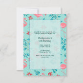 Lange Flamingo's Uitnodigingen (Voorkant)