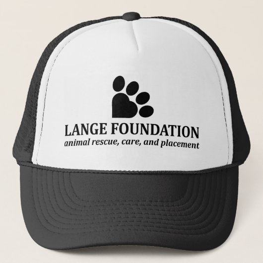 Lange Foundation Trucker Hat Pet (Voorkant)