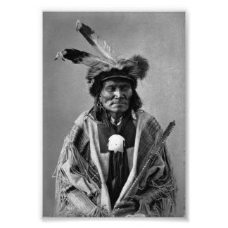 Lange fox-to-can-has-Ka. Tachana, Yankton Sioux Foto Afdruk