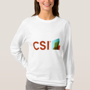 Lange gestroomlijnde T-shirt