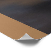 Lange gevulde krullen poster (Hoek)