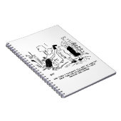 Lange haarstijl Geen haircut- of haarstijl Notitieboek (Rechterzijde)