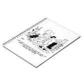 Lange haarstijl Geen haircut- of haarstijl Notitieboek (Linkerzijde)