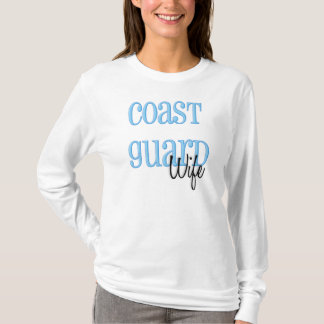 Lange hoes - Kustwacht vrouw T-shirt