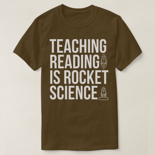 Lange hoes van de Rocket Science T-shirt (Design voorkant)