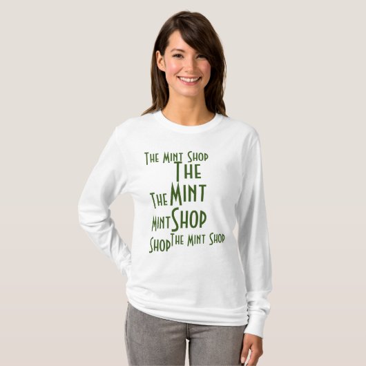 Lange hoes voor vrouwen, T-shirts (Voorkant volledig)