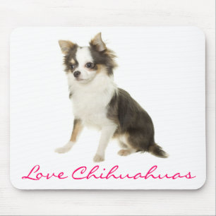 Lange jas Chihuahua Puppy Computer Muismat