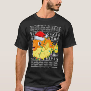 Lange kerstverlichting voor Sinterklaas C T-shirt