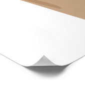 Lange lentekat poster (Hoek)