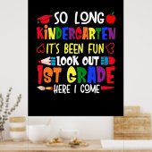 Lange leraar eerste klas poster (Keuken)