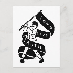 Lange Live Truth Briefkaart