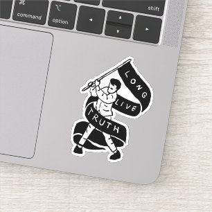 Lange Live Truth Sticker
