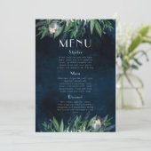 Lange menu 4x9 Sjabloon 9, Kaart (Staand voorkant)