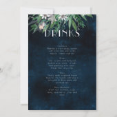 Lange menu 4x9 Sjabloon 9, Kaart (Achterkant)