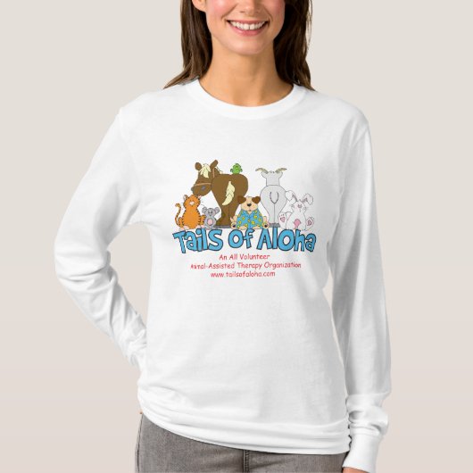 Lange mouwen voor vrouwen t-shirt (Voorkant)