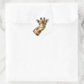 Lange nek Giraffe Sticker (Tas)