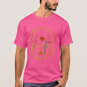 Lange nek ijskoud bier heeft mijn hart nooit gebro t-shirt