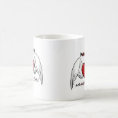 L'ange offre la tasse de café (Centre)