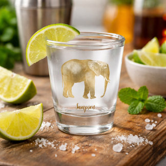 Lange olifant shot glas