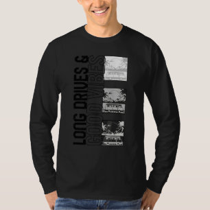 Lange schijven Goede adembenemende ademhaling T-shirt