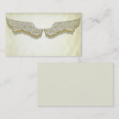 L'ange s'envole des cartes de visite (Devant / Derrière)