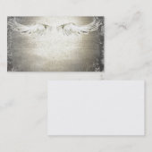 L'ange s'envole des cartes de visite (Devant / Derrière)