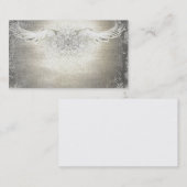 L'ange s'envole des cartes de visite (Devant / Derrière)