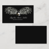 L'ange s'envole des cartes de visite de milieu (Devant / Derrière)