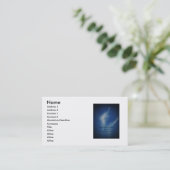 L'ange s'envole le carte de visite (Debout devant)