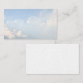 L'ange s'envole les cartes de visite spirituels (Devant / Derrière)