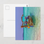 Lange staartboot, Koh Lipe, Thailand Briefkaart (Voorkant / Achterkant)