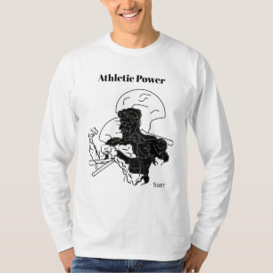 Lange T-Shirt-hoes: Athletic Power T-shirt
