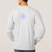 Lange T-shirt met hoes (Achterkant)