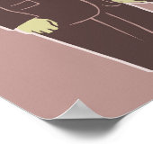 Lange tongolieren poster (Hoek)