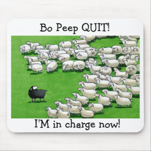Lange verloren lamp: Bo Peep QUIT! Muismat