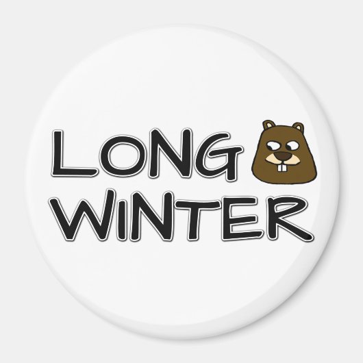 Lange winter magneet (Voorkant)