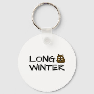 Lange winter sleutelhanger