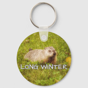Lange winterse sleutelhanger