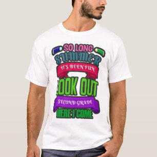 Lange zomer is het een vage voorspelling van 2e gr t-shirt