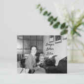 Langer Letter later Briefkaart (Staand voorkant)