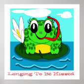Langer om gekust te worden poster (Voorkant)