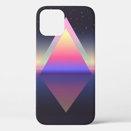 Langere driehoek. Ethereum concept. futuristische  Case-Mate iPhone Case (Achterkant)
