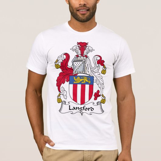 Langford Family Crest T-shirt (Voorkant)