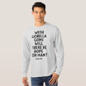 Langgesleept shirt met Ishmael-iconisch citaat. (Voorkant volledig)