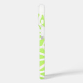 Langgroen geometrisch patroon Case-Mate iPhone case (Achterkant / Links)