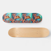 langharige Martini zeemeermin Thunder_Cove Skateboard (Horizontaal)