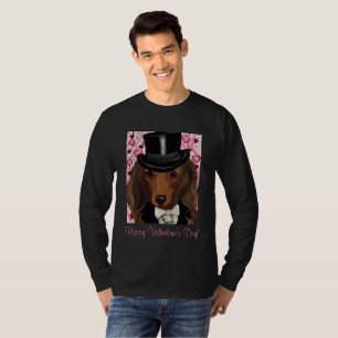 Langharige rode Doxies T-shirt