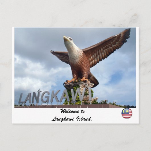 langkawi eiland briefkaart (Voorkant)